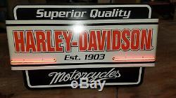 Harley Davidson Genuine Dealer Motorcycles Neon Sign in Original Box