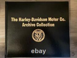 Harley Davidson Motor Co Museum Archive Collection Book Ltd. Edition withBox #1950