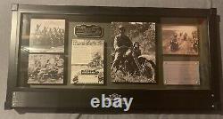 Harley Davidson Pewter Shadow Box Freedom of The Open Road Model 1942 WLA