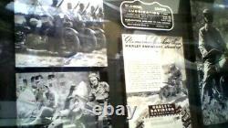 Harley Davidson Shadow Box 2010 Military Archive Collection 23.75 wide X 12