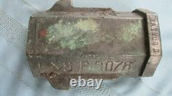 Heavy Cast Brass C & S Marked Box Car Axle Journal-MCB 4 x 7-Colorado Collection