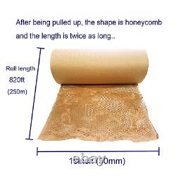 Honeycomb Packing Paper 19 W X 820 Ft Cushioning Packing Roll Recycled Material