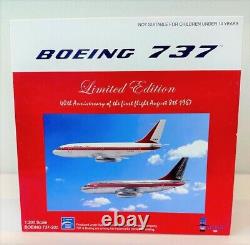 Inflight IF732022 Boeing 737-200 Factory House Color N7560V Diecast 1/200 Model