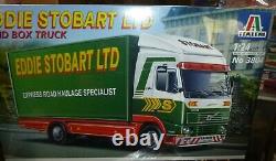 Italeri 3804 Eddie Stobart Ltd Rigid Box Truck Volvo 1/24 Model Car Mountain Fs