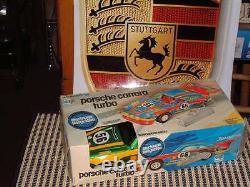JOUSTRA ANTIQUE PORSCHE CARRERA TURBO WithCONNECTED REMOTE CONTROL AND BOX SWEET
