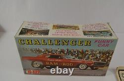 Jo-Han Dodge Challenger Funny Car Built Up Model Kit 1/25 with Box Mr. Norm's
