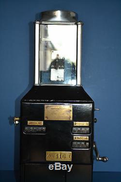 Johnson Fare Box, Bus Trolley Street Car Coin/Ticket Machine, Americana, 1920