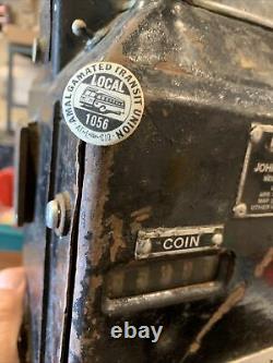 Johnson Fare Box Bus Trolley Street Car Coin Token Machine W Electrical