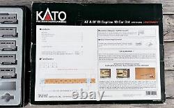 Kato 106-075 At&sf El Capitan 10 Car Passenger Coach Set Boxed