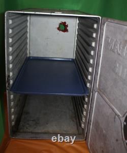 Korean Airline Aluminum Metal Catering Galley Large Food Box Container With Tray