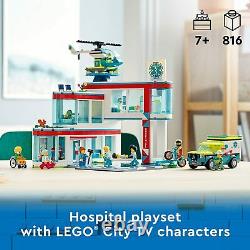 LEGO City Hospital 60330 Building Kit (816 Pieces) NEW