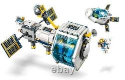 LEGO City Lunar Space Station 60349 Building Kit Docking Space Capsule, Science
