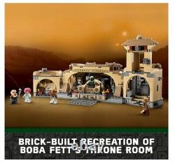LEGO Star Wars Boba Fett's Throne Room 75326 Building Kit 7 Star Wars The Book