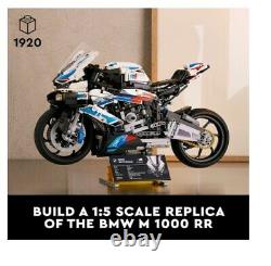 LEGO Technic BMW M 1000 RR 42130 Model Building Kit Stylish Motorcycle