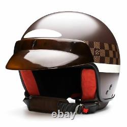 LOUIS VUITTON Damier Mini Jet GM Motorcycle Helmet Limited Edition 58 Box, Bag