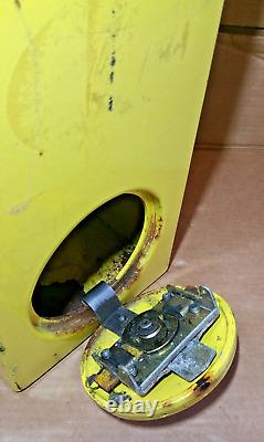 Large Parking Meter Fine Collection Box 20 x 12 x 7 with Custom Made Key