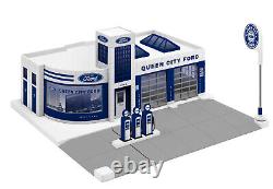 Lionel 2129360 O Scale Plug-expand-play Ford Service Station New In Original Box