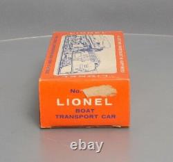 Lionel 6416 Vintage O Boat Loader with 4 Boats Rare/Box