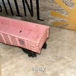 Lionel 6462-500 Box Canister Car Girls Train 1957 NYC Pink