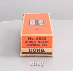 Lionel 6805 Vintage O Radioactive Atomic Disposal Flatcar/Box
