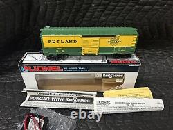 Lionel 6-16640 Rutland Box Car with Diesel Railsounds