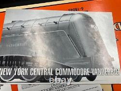 Lionel 6-18045 NYC Commodore Vanderbilt 4-6-4 Steam Locomotive & Tender LN/Box