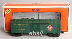 Lionel 6-26816 REA Box Car with Steam TrainSounds 6268 LN/Box
