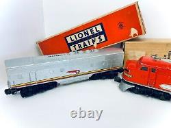 Lionel No. 2243 Santa Fe F3 Diesel Locomotive A & B Unit 2243C Postwar Trains