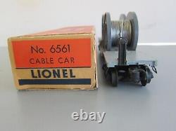 Lionel Post War 6561 Cable Car 1953 Original Box-unrun! Gorgeous! $15.00 Ship