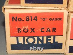 Lionel Prewar Freight Cars Boxcar, Gondola, Coal Hopper, Caboose Original Boxes