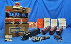 Lionel Vintage Postwar 2124W Black GG1 Passenger Set With Boxes (RARE) 2124 2332