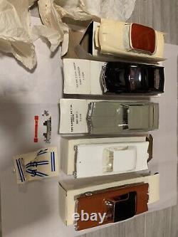 Lot of 5 promo cars/ amx, turbine cars, 442 oldsmobile great rare cars in boxes