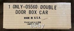 MARX SEABOARD DOUBLE DOOR BOX CAR 05560 Boxed