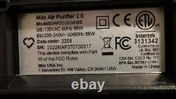 MILA MAP20USWHBB Smart Air Purifier, H12 HEPA Filter, White, Opened Box