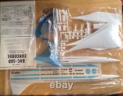 MRC-Nitto 1132 Pan Am BAC-SUD SST Concorde Kit No. 98-350, Opened Box, Complete