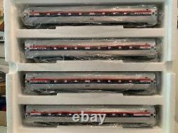 MTH 20-6519 Amtrak 4-Car Amfleet Passenger Set LN/Box