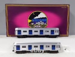 MTH 20-6637 O MTA R32 2-Car Add-On Non Powered Subway Set (Set of 2) LN/Box