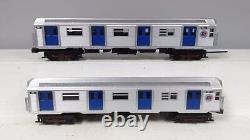 MTH 20-6637 O MTA R32 2-Car Add-On Non Powered Subway Set (Set of 2) LN/Box
