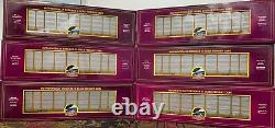 MTH Premier 20-90526, 6 PC TTX Corrugated Auto Carrier Set, O Scale, New in Box