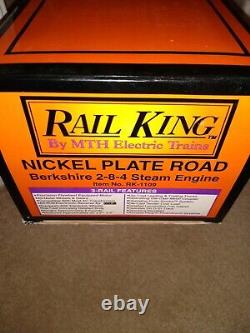 MTH RK-1109 Nickel Plate Road Berkshire 2-8-4 Steam Engine LN/Box