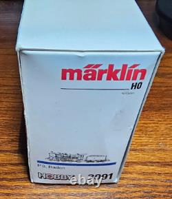 Marklin 3091 HO Scale 4-6-2 Steam Locomotive, Digital MFX Decoder, LN, Box