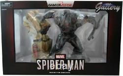 Marvel Gallery Gamerverse Spider-Man PS4 Rhino Deluxe PVC Statue NewithBoxed