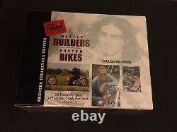 Master Builders Collector Cards Custom Bikes Card Sealed Box of 140 NEW Cards