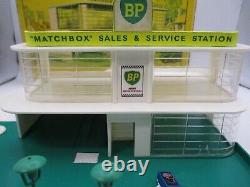 Matchbox MG-1B-2 BP Service Station Green/White Original NM in Original NM-M Box