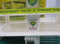 Matchbox MG-1B-2 BP Service Station Green/White Original NM in Original NM-M Box