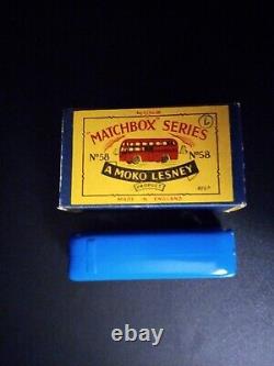 Matchbox Moko #58 BEA Coach 1958 In Original Box