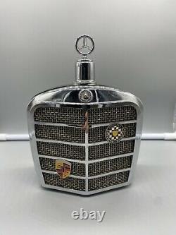 Mercedes-Benz Grille-Shaped Bottle Flask Music Box 1968 Royal London Collection