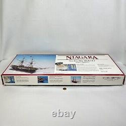 Model Shipways NIAGARA US Brig, War of 1812 Wooden Ship Kit 1/64 Open Box 2240