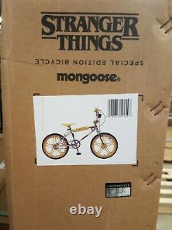 Mongoose Max BMX Bike Limited Edition 20 NETFLIX Stranger Things NEW IN BOX