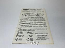 Monogram 2801 1967 Chevy CORVETTE COUPE 3'n1 1/12 MODEL KIT New open box